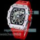 Swiss Replica Richard Mille RM 35-03 Rafael Nadal Skeleton Dial White Rubber Watches (4)_th.jpg